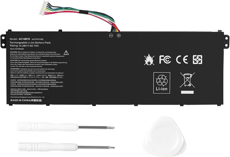 ASUNCELL 15.28V 50.7Wh AC14B7K Acer Swift Spin Nitro laptop akkumulátor