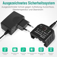 ASUNCELL 18V/20V Gyors Akkumulátor Töltő Black & Decker BL2018 BL1518 LBXR20 LB20 LBX20 LBX4020 Kompatibilis Szerszám Töltő 4
