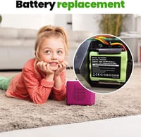 ASUNCELL 2 darabos 3000 mAh akkumulátor csomag Toniebox hangszóróhoz, 3.6V NiMH újratölthető elem Tonies zenedobozhoz 8