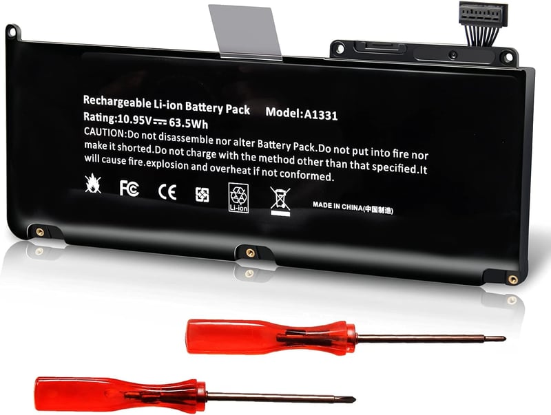 ASUNCELL 63.5Wh MacBook 13.3" A1331 A1342 Laptop Akkumulátor 5800mAh