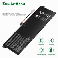 ASUNCELL AP18C8K Batéria do notebooku pre Acer Aspire 5 A514-52, Chromebook 314 C933, Swift 3 sériu SF314-42 SF314-57 SF314-58 11.25V 50.29Wh 8