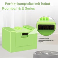 Náhradná batéria ASUNCELL pre iRobot Roomba série e a i – 14,4 V 4000 mAh Li-ion akumulátor i7 i7+ i4 i4+ i3 i3+ e5 e6 i7158 i7550 7150 7550 8