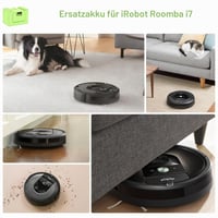 Náhradná batéria ASUNCELL pre iRobot Roomba série e a i – 14,4 V 4000 mAh Li-ion akumulátor i7 i7+ i4 i4+ i3 i3+ e5 e6 i7158 i7550 7150 7550 5