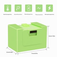 Náhradná batéria ASUNCELL pre iRobot Roomba série e a i – 14,4 V 4000 mAh Li-ion akumulátor i7 i7+ i4 i4+ i3 i3+ e5 e6 i7158 i7550 7150 7550 6