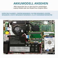 ASUNCELL L15C3PB1 Batéria do notebooku Lenovo IdeaPad 330S-14AST 330S-14IKB 330S-15ARR 330S-15AST 330S-15IKB GTX1050 Series 11,4V 51Wh L15M3PB0 5B10Q39202 L15L3PB0 6