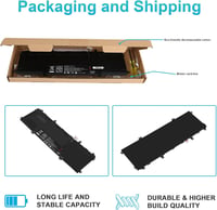 ASUNCELL SU06XL Laptop Akkumulátor 11.55V/84.08Wh HP Spectre X360 15-DF Sorozathoz - Kompatibilis HSTNN-DB8W L29048-271 Modellekkel 4