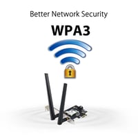 ASUS PCE-AXE5400 WiFi 6E PCI-E adaptér – Bezdrôtová sieťová karta, Tri-Band, 5400 Mbps 6
