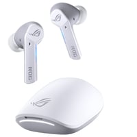 Herné bezdrôtové slúchadlá do uší ASUS ROG Cetra True Wireless Moonlight White – ANC, 27-hodinová výdrž batérie, bezdrôtové nabíjanie, dotykové ovládanie 9