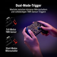 Controller Gaming Wireless ASUS ROG Raikiri II pentru Xbox – joystick TMR, polling rate 1KHz, 4 butoane spate, triggere Dual Mode, 2,4 GHz și Bluetooth 2