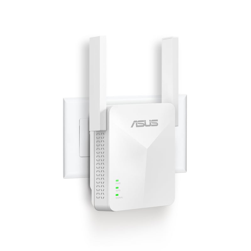 ASUS RP-AX50 WiFi 6 AX1500 dvojpásmový zosilňovač signálu – 802.11ax, kompatibilný s AiMesh, univerzálny opakovač signálu fungujúci s akýmikoľvek routrami