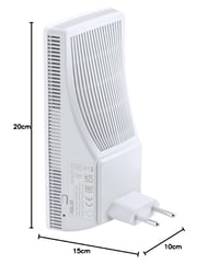 Amplificator de semnal și extindere AiMesh ASUS RP-AX58 AX3000 Dual-band WiFi 6 8