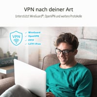 ASUS RT-AX52 AX1800 dvojpásmový WiFi 6 router – AiMesh, VPN, rodičovská kontrola, hranie hier a streamovanie, inteligentná domácnosť 5