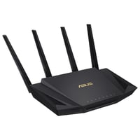 ASUS RT-AX58U Crni Gaming Router WiFi 6 s tehnologijom 802.11ax, Visokoučinkoviti Bežični Internet za Kućnu Mrežu 1