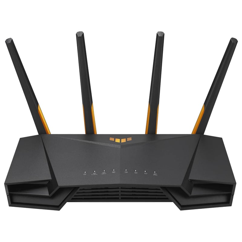 ASUS TUF Gaming AX4200 WiFi 6 Router - Dual Band, 4200 Mbps, 2.5Gbps Port, Mobilni Način Igranja, AiMesh, AiProtection Pro, 4G/5G Rezerva
