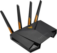 ASUS TUF Gaming AX4200 WiFi 6 Router - Dual Band, 4200 Mbps, 2.5Gbps Port, Mobil Játék Mód, AiMesh, AiProtection Pro, 4G/5G Helyettesítő 4