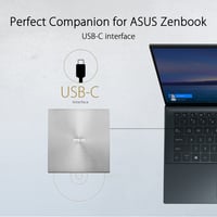 Externá DVD mechanika a napaľovačka ASUS ZenDrive U8M (strieborná, USB-C, podpora M-DISC) 90DD0292-M29000 5