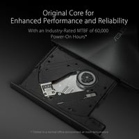 DVD-writer extern ASUS ZenDrive U9M USB-C, ultra-subțire, suport M-Disc, compatibil Windows și Mac OS 6