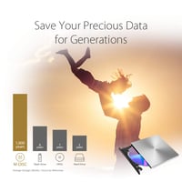 DVD-writer extern ASUS ZenDrive U9M USB-C, ultra-subțire, suport M-Disc, compatibil Windows și Mac OS 5