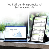 Prenosný monitor ASUS ZenScreen MB166C 15,6" Full HD IPS, USB-C, 60 Hz, bez blikania, filter modrého svetla, antireflexný povrch, 5 ms 4