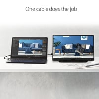 Prenosný monitor ASUS ZenScreen MB166C 15,6" Full HD IPS, USB-C, 60 Hz, bez blikania, filter modrého svetla, antireflexný povrch, 5 ms 2