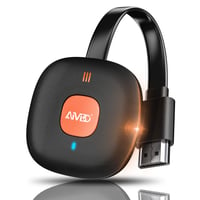 AT-Mizhi bezdrôtový HDMI dongle 4K HDR WiFi adaptér na zrkadlenie obrazovky Miracast DLNA Airplay pre Android iOS Windows Mac TV monitor projektor 9