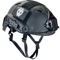 Taktická prilba ATAIRSOFT PJ s rýchloupínacou prackou - maskáčový vzor MCBK - veľkosť M/L 2