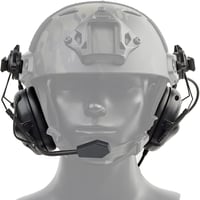 ATAIRSOFT Taktikai Fülhallgató Mikrofonnal Vízálló Fekete 9