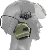 ATAIRSOFT Taktikai Headset Mikrofon Airsoft Sisak Vízálló Paintball 6
