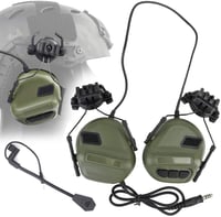 ATAIRSOFT Taktikai Headset Mikrofon Airsoft Sisak Vízálló Paintball 1