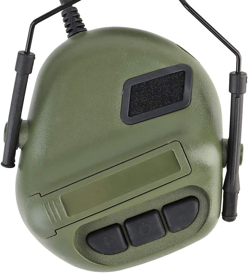 ATAIRSOFT Taktikai Headset Mikrofon Airsoft Sisak Vízálló Paintball