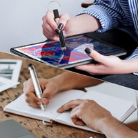 ATBUSS mini guľôčkové pero na kľúče, univerzálny kapacitný stylus, prenosné pero s krúžkom na kľúče, 8 ks 5
