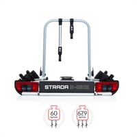 Atera Strada E-Bike 022686 nosač za bicikle na kuku za 2 bicikla sa stražnjim svjetlom - nosač za auto kuku 5