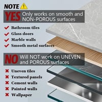 ATEWEITA Extra erős tapadókorongos törölközőakasztó fúrás nélkül, Ezüst és áttetsző szürke, 62 mm, 11,2 x 6,2 x 4,3 cm, 2 db, fürdőszoba kon 7