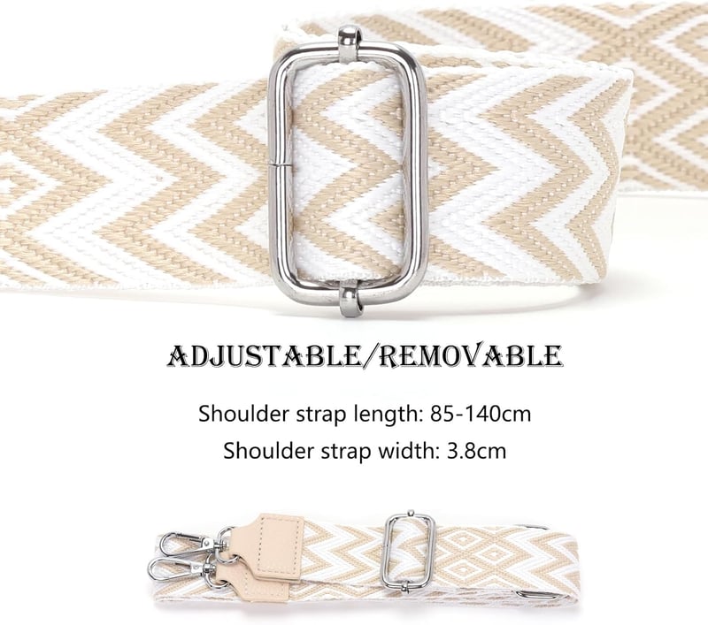 Atgbiem női válltáska vegan bőr crossbody táska beige