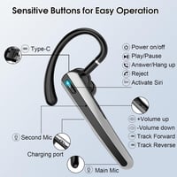 Atheewon V5.3 Bluetooth fülhallgató ENC zajszűrővel - 120 óra üzemidő 7