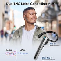 Atheewon V5.3 Bluetooth fülhallgató ENC zajszűrővel - 120 óra üzemidő 3