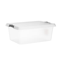 ATHLON TOOLS Kutija za pohranu s poklopcem 12,5 L Prozirna plastična kutija s poklopcem 1 kom. (Djelomični set, rabljeno) 10