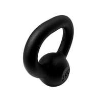Liatinový kettlebell Athlyt 2 kg čierny, činka na cvičenie doma aj do posilňovne 2