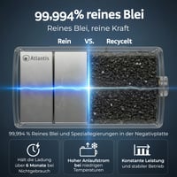 Olovený akumulátor Atlantis VRLA 12V 9Ah pre záložné zdroje a alarmy 4