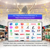 Vnútorná TV anténa AtomDream Tech s magnetickým podstavcom a zosilňovačom – 360° príjem signálu – 4K/1080P HD – kompatibilná so Smart TV a IPTV 5