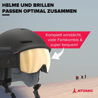 Cască de schi ATOMIC Revent+ AMID - Cască de schi unisex pentru adulți - Potrivire precisă și personalizată - Sistem avansat de ventilație - Circumferința capului 51-55 cm 3