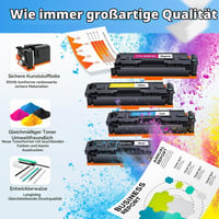 Sada tonerov ATONER 117A pre HP Color Laser MFP 178nwg 179fwg 178nw 150nw 179fnw 150a 150w 179, kompatibilná, 4 ks, W2070A W2071A W2072A W2073A, čierna, azúrová, purpurová, žltá 4