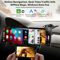 ATOTO P9 7" QLED Autós Multimédia Navigáció, Wireless CarPlay, Android Auto, GPS, 4G LTE 4