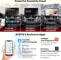 ATOTO P9 7" QLED Autós Multimédia Navigáció, Wireless CarPlay, Android Auto, GPS, 4G LTE 6