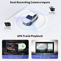 ATOTOZONE 10.1" QLED DAB+ Android Autórádió, 8+128GB, 4G LTE, Wireless CarPlay, GPS, Dual Kamera 8