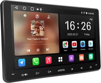 ATOTOZONE 9 Inch Android Autórádió CarPlay Wireless, GPS Navigáció, Bluetooth, WiFi, USB, FM/AM 1