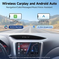 ATOTOZONE A5L 10.1" Android Autórádió WiFi Bluetooth USB CarPlay MirrorLink 4