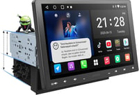 ATOTOZONE A5L 10" Android Autórádió CarPlay, 2DIN/1DIN, Vezeték Nélküli, WiFi, Bluetooth 1