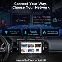 ATOTOZONE A5L Android Autórádió 7" Érintőképernyő CarPlay Android Auto WiFi Bluetooth 2