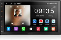 ATOTOZONE A5L Dupla DIN Android Autórádió GPS Navigációval, Wireless CarPlay, 7" Érintőképernyő 1